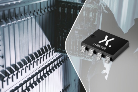 Nexperia推出首款采用SMD銅夾片LFPAK88封裝的熱插拔專用MOSFET(ASFET)，管腳尺寸縮小60%