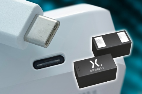 Nexperia推出全新用于Type-C型USB的ESD保護系列， 可提供業(yè)界最高的浪涌抗擾度和最低的觸發(fā)電壓