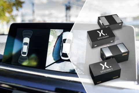 Nexperia超低結(jié)電容ESD保護(hù)二極管保護(hù)汽車數(shù)據(jù)接口 